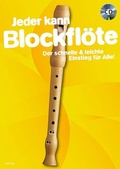 Cover: Jeder kann Blockfl&ouml;te - Schott Music