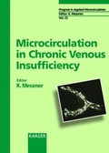 Cover: Progress in Applied Microcirculation / Microcirculation in Chronic Venous Insufficiency - Karger, S