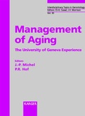 Cover: Management of Aging - Karger, S