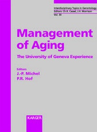 Enlarge image Cover: Management of Aging - Karger, S