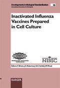Cover: Inactivated Influenza Vaccines Prepared in Cell Culture - Karger, S