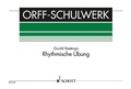 Cover: Rhythmische &Uuml;bung - Schott Music