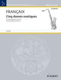Abbildung von: Cinq danses exotiques - Schott Music