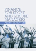 Cover: Finance for Sport and Leisure Managers - Routledge