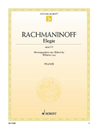 Abbildung von: Elegie - Schott Music
