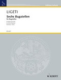 Cover: Sechs Bagatellen - Schott Music