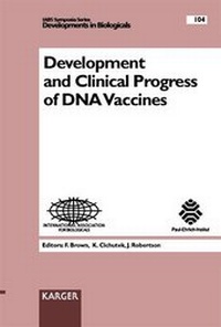 Enlarge image Cover: Developments in Biologicals / Development and Clinical Progress of DNA Vaccines - Karger, S