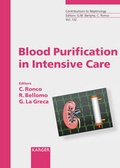 Abbildung von: Blood Purification in Intensive Care - Karger, S