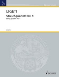 Cover: Streichquartett Nr. 1 - Schott Music