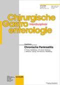 Cover: Chronische Pankreatitis - Karger, S
