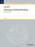 Cover: Hommage &agrave; Hilding Rosenberg - Schott Music