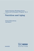 Cover: Nutrition and Aging - Karger, S