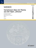 Cover: Variationen &uuml;ber ein Thema aus der Oper "Silvana" B-Dur - Schott Music