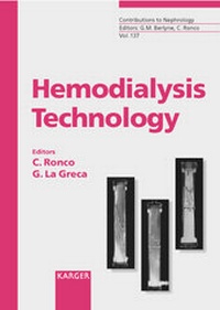 Enlarge image Cover: Hemodialysis Technology - Karger, S