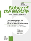 Cover: Clinical Management and Experimental Models of Surfactant-Related Lung Disease - Karger, S