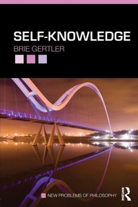Enlarge image Cover: Self-Knowledge - Routledge