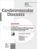 Cover: European Society of Neurosonology and Cerebral Hemodynamics - Karger, S