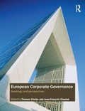 Cover: European Corporate Governance - Routledge