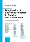 Cover: Diagnostics of Endocrine Function in Children and Adolescents - S. Karger