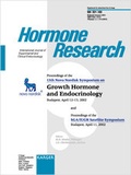Cover: Growth Hormone and Endocrinology - Karger, S
