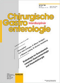 Abbildung von: Endoskopie im Grenzbereich zwischen Gastroenterologie und Viszeralchirurgie - Karger, S