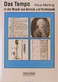 Cover: Das Tempo in der Musik des Hoch- und Sp&auml;tbarock - Noetzel, Florian