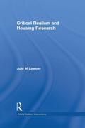 Cover: Critical Realism and Housing Research - Routledge