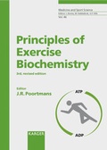 Cover: Medicine and Sport Science / Principles of Exercise Biochemistry - Karger, S
