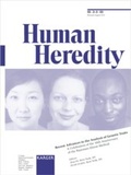 Cover: Recent Advances in the Analysis of Genetic Traits - Karger, S