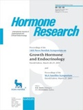 Cover: Growth Hormone and Endocrinology - Karger, S
