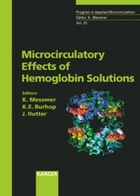 Enlarge image Cover: Progress in Applied Microcirculation / Microcirculatory Effects of Hemoglobin Solutions - Karger, S