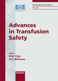 Cover: Developments in Biologicals / Advances in Transfusion Safety - Karger, S