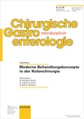 Cover: Moderne Behandlungskonzepte in der Kolonchirurgie - Karger, S