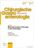 Cover: Minimal invasive Chirurgie in der Onkologie - Karger, S