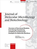 Cover: Structure of Functional Modules from Energy-Transducing Complexes in Prokaryotes: Examples for Molecular Machines - Karger, S