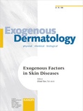 Cover: Exogenous Factors in Skin Diseases - Karger, S