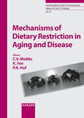 Cover: Interdisciplinary Topics in Gerontology / Mechanisms of Dietary Restriction in Aging and Disease - Karger, S