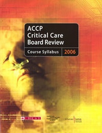 Abbildung von: ACCP Critical Care Board Review 2006 - Karger, S