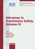 Cover: Developments in Biologicals / Advances in Transfusion Safety - Vol. 4 - Karger, S
