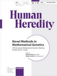 Enlarge image Cover: Novel Methods in Mathematical Genetics - Karger, S