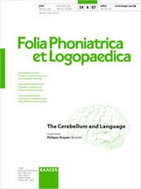 Abbildung von: The Cerebellum and Language - Karger, S