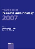 Cover: Yearbook of Pediatric Endocrinology 2007 - Karger, S