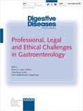 Cover: Professional, Legal and Ethical Challenges in Gastroenterology - S. Karger