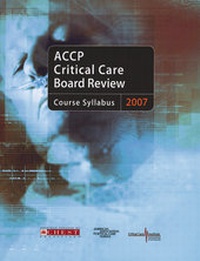Abbildung von: ACCP Critical Care Board Review 2007 - Karger, S