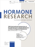 Cover: Growth Hormone and Growth Factors in Endocrinology and Metabolism - S. Karger