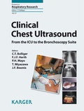 Cover: Clinical Chest Ultrasound - S. Karger