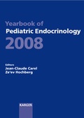 Cover: Yearbook of Pediatric Endocrinology 2008 - S. Karger