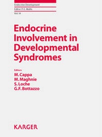 Enlarge image Cover: Endocrine Involvement in Developmental Syndromes - S. Karger