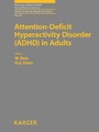 Cover: Attention-Deficit Hyperactivity Disorder (ADHD) in Adults - S. Karger