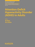 Cover: Attention-Deficit Hyperactivity Disorder (ADHD) in Adults - S. Karger